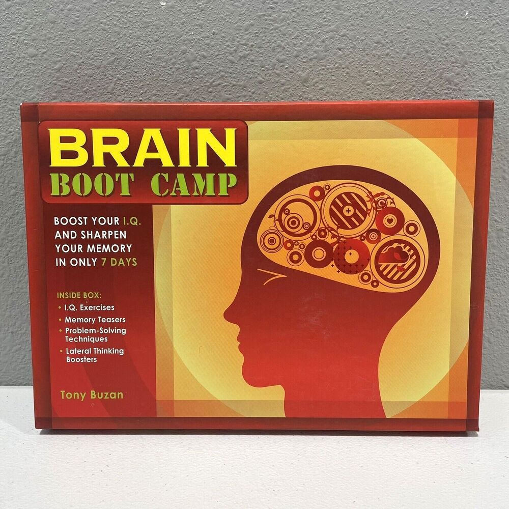 Brain Boot Camp, Boost‎ Your I.Q. and Memory Quizzes Puzzles an more Tony Buzan